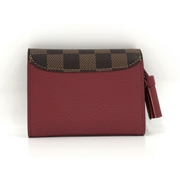 Louis Vuitton Damier Leather Portefeuille Croisette Compact Trifold Wallet - Picture 3 of 8